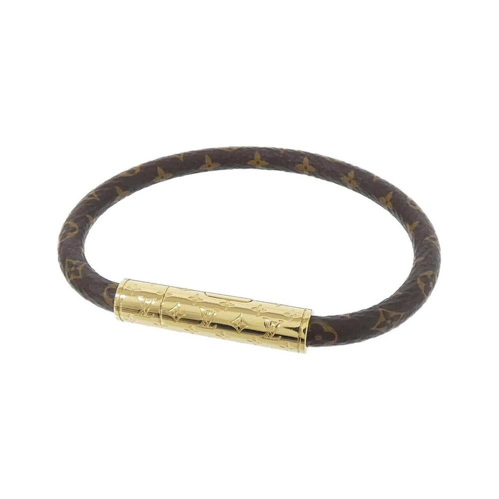 Louis Vuitton Monogram Bracelet LV Confidential 17cm M8274F
